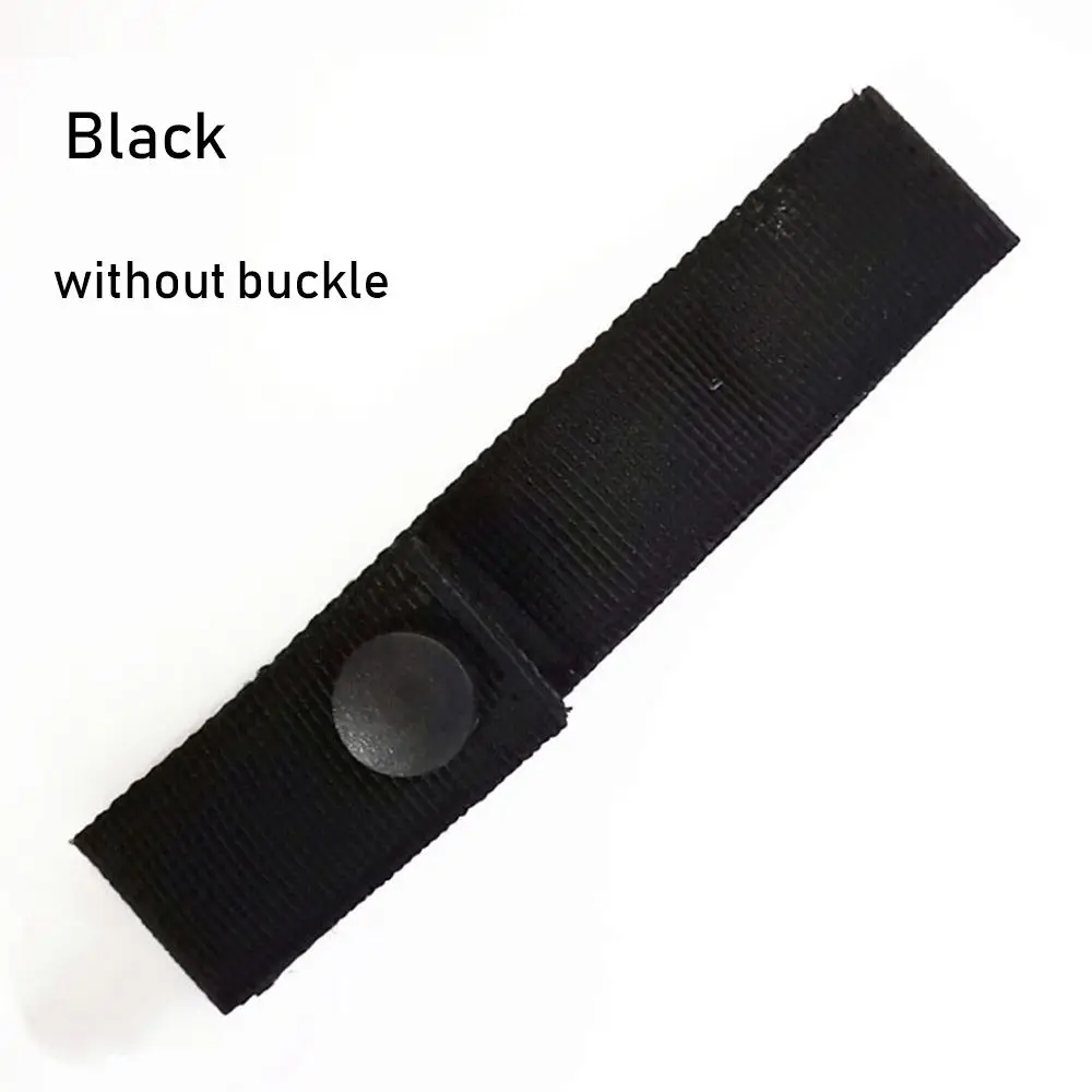 black-without buckle
