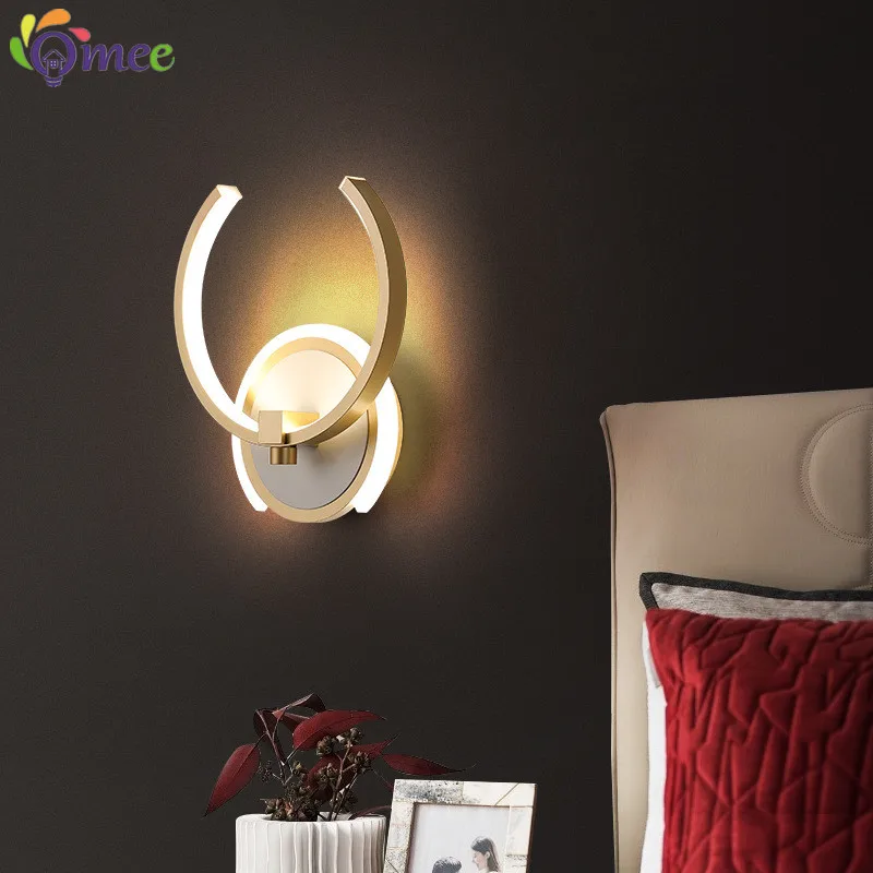 Led Wall Lamp Nordic Home Living Room Art Designer Modern Minimalist Creative Bedroom Bedside Indoor Kitchen Dining Decor Light