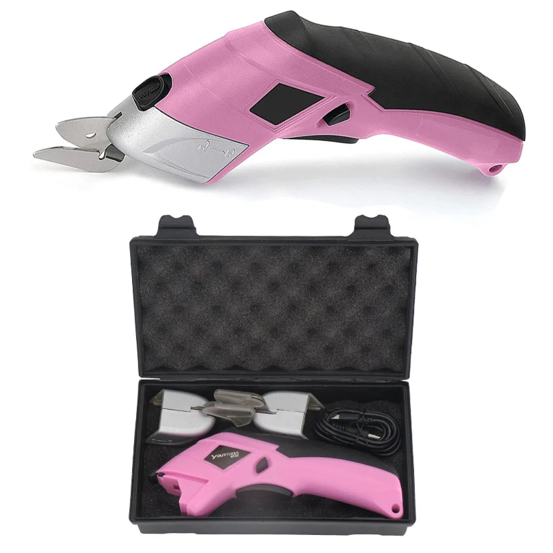 Cordless Electric Tailor's Scissors with Blades Rechargeable Powerful ...