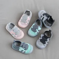 Baby Sports Shoes Mesh Breathable Boy Girls Walking Soft Soles Anti-skid Baby Shoes Boy  Children's Casual Sports Shoes 1