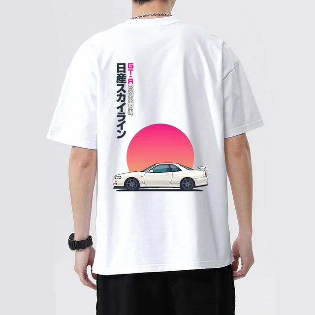 Afstem kort Thorny Men's Car Sleeve T-shirt | Black Short Sleeve Japan | Men's Clothing Car  Print - Shirt - Aliexpress