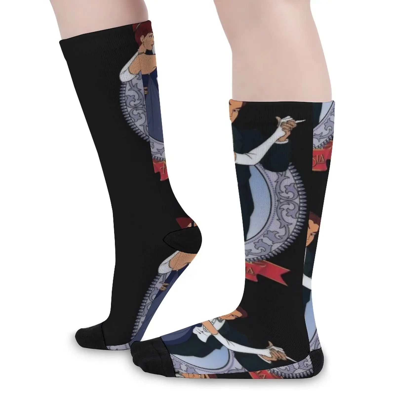 Princess Anastasia - Once upon a December Socks funny sock Men's winter socks