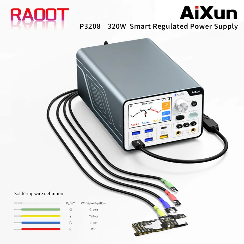 Aixun P3208 Intelligent Voltage Detector One Key Boot Power Supply Fast