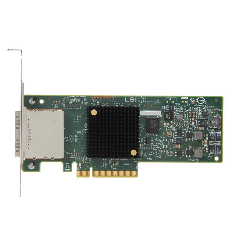 LSI SAS9207-8e 8-Port PCIe IT Mode 9207-8e SAS 6Gb/s External HBA