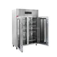 Commercial Freestanding Double Door Computer Panel Stainless Steel Kitchen Disinfection Sterilization Cabinet 2