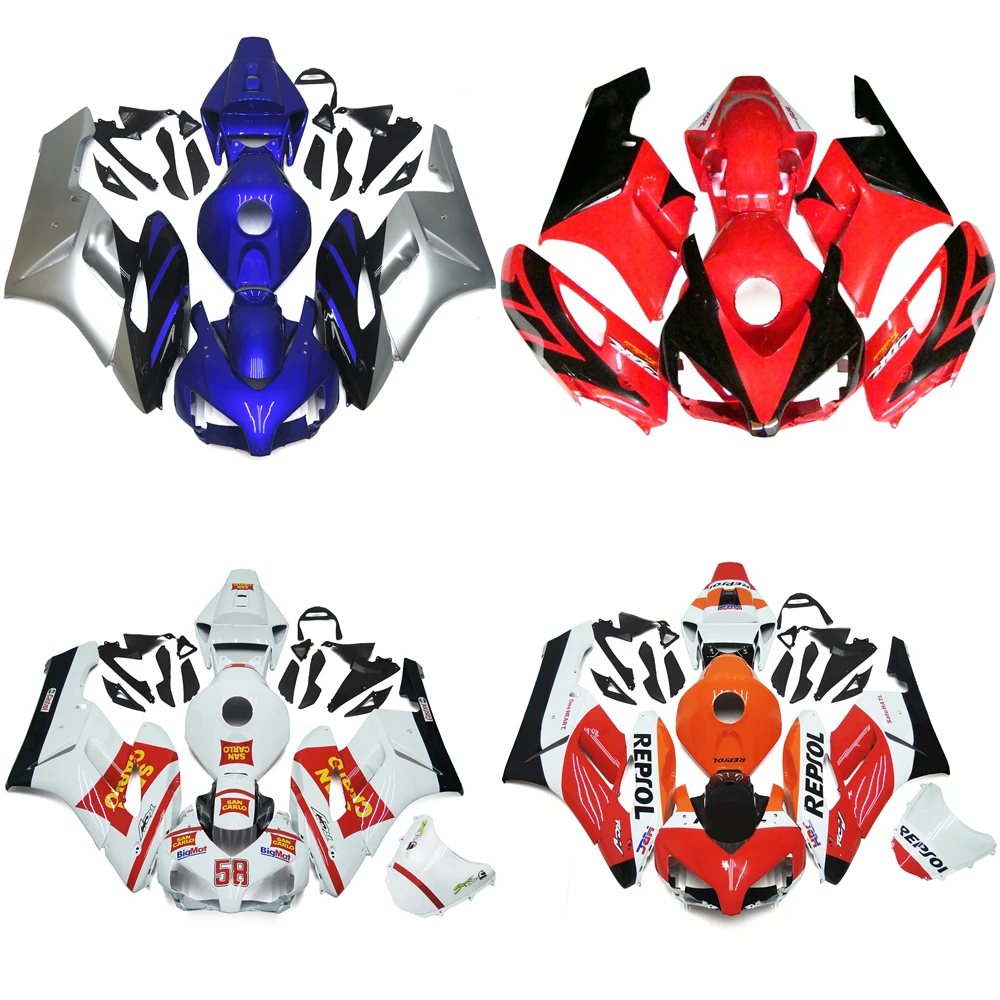 

Motorcycle Fairing Kit ABS Plastic Body For HONDA CBR1000RR CBR 1000RR CBR1000 RR 2004 2005 Injection Bodykits Cover Color