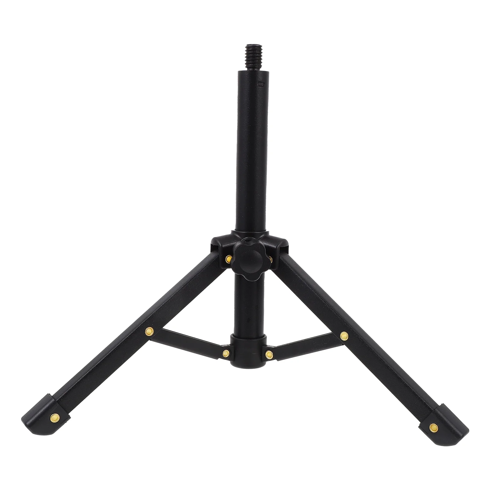 Microphone Stand Portable Desktop Foldable Tripod Adjustable Mic Holder Bracket Desk Mount