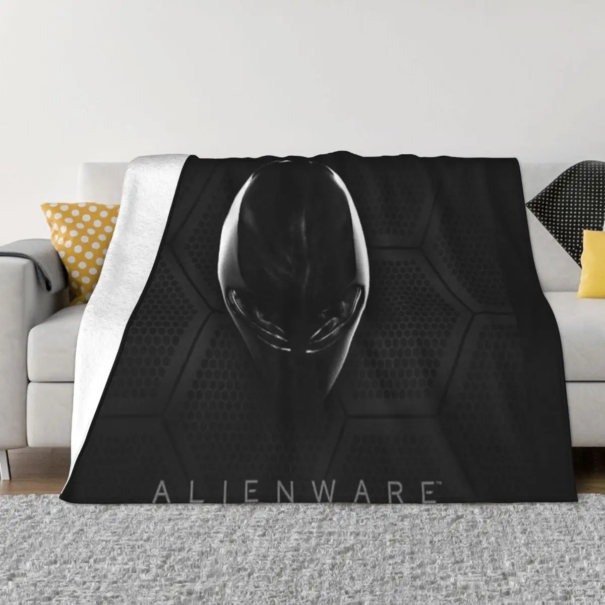 Alienware Pc Gamer Art Una Coperta In Micro Pile Ultra Morbida