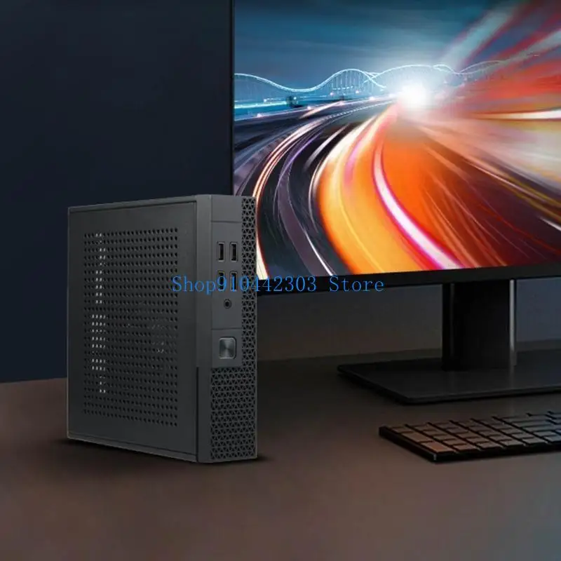 652F TX07 미니 ITX 컴퓨터 케이스 TX07 미니 데스크탑 케이스 산업용 제어 HTPC 케이스