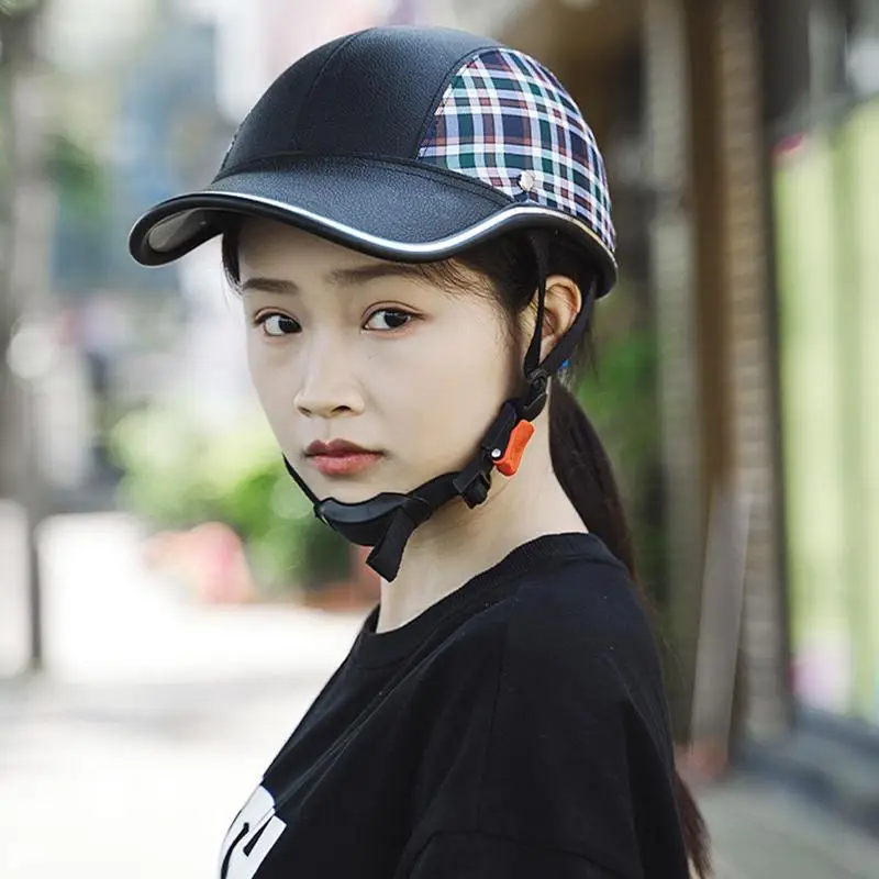 Baseball Caps Style Cycling Helmet Adjustable Bike Half Helmet
