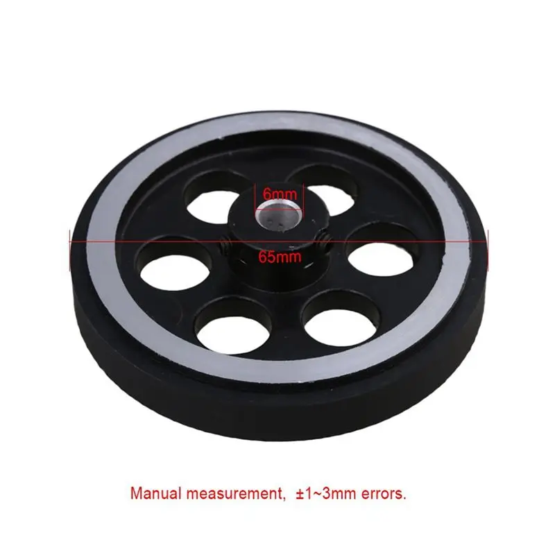 ABWZ-10PCS 200X6mm 산업용 알루미늄 고무 측정 로터리 엔코더 미터 휠