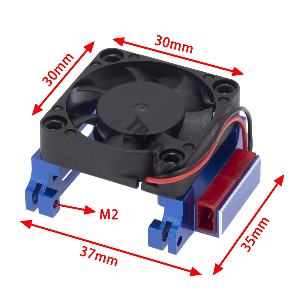 TBSCRC ESC Cooling Fan for traxxas 1/10 Slash 4x4 Stampede