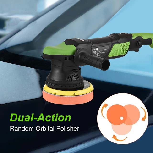 700W Dual Action Car Polisher Kit Machine 5Inch DA Car Polishing Machine  Random Orbital Buffer Tool BATOCA - AliExpress