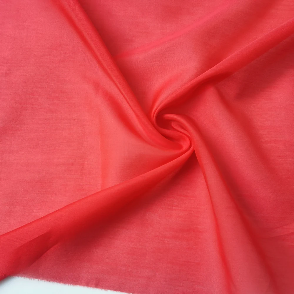 Luxurious Mulberry Silk Cotton Blend Fabric in White and Black - Perfect for Dresses, Scarves, and Decorations