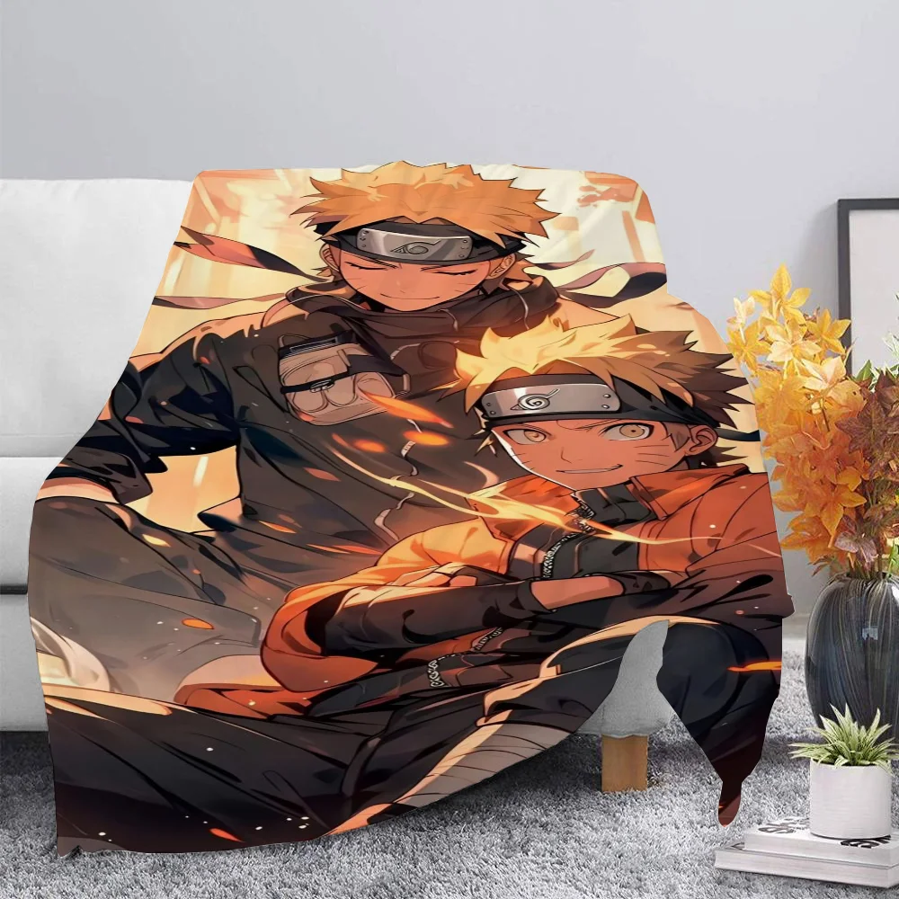 Baby Blanket N-Naruto Shippuden Throw Blanket for Sofa Blankets Double Bed Blankets and Throws Bedspread on the Bed Plaid Cobija 3