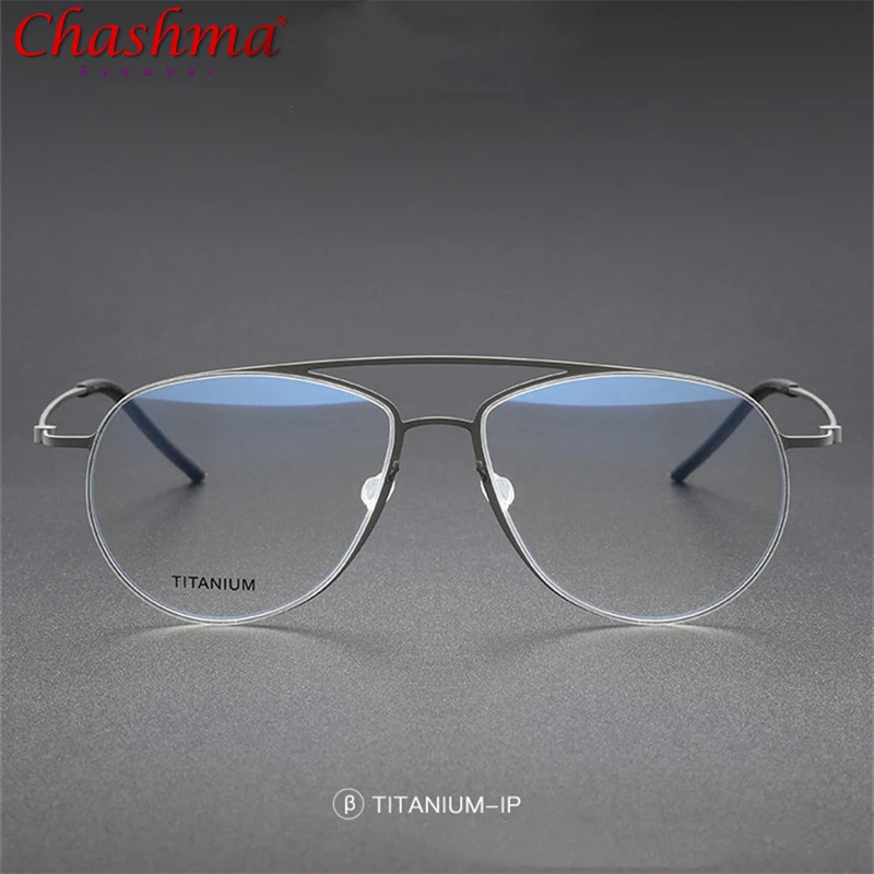 

Top Grade Aviator Glasses For Women Screwless Frames Denmark Lightweight Pilot Titanium Spectacle Men's Prescription Eyewear