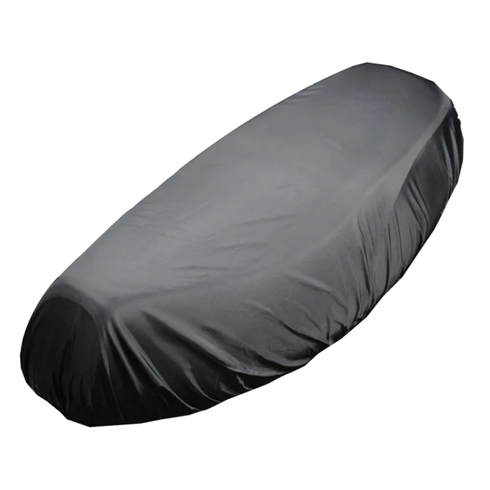 Motorcycle Seat Covers Motorcycle Rain Seat Cover Storage Bag Flexible Waterproof Saddle Cover 210D Oxford Cloth 45x72cm 52x82cm 60x92cm 70x115cm