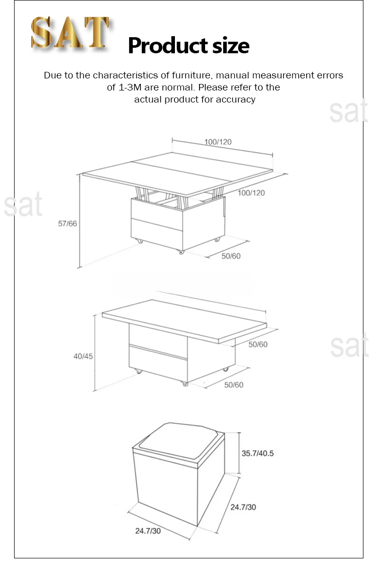 Stunning Convertible Dining And Coffee Table With Smart Function Space Saver