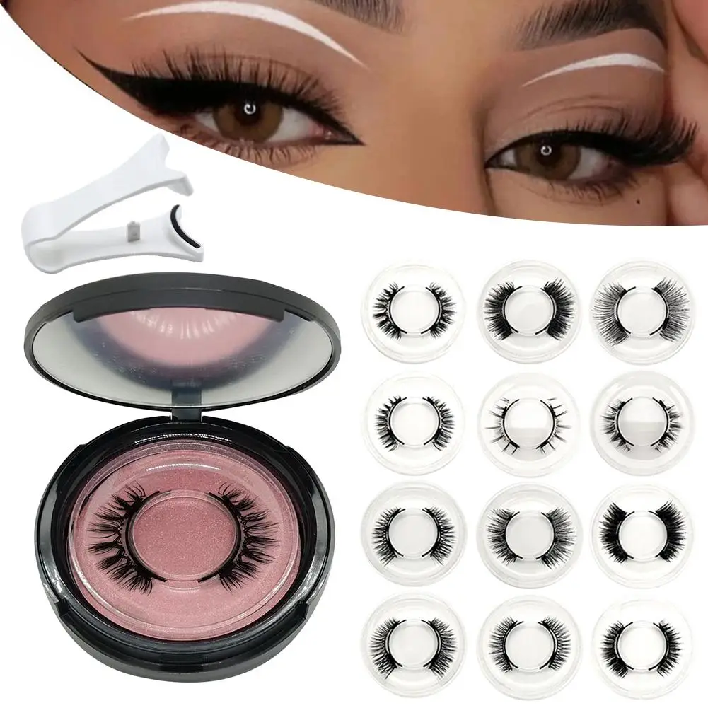 

Magnets Tweezer With 3D Magnetic Natural Mink False Curler Eyelash Makeup Makeup Professional Clamp Clip Eyelash Extension Z4T8