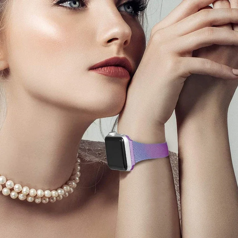 Elegant Metal Milanese Strap - Premium Silm Bracelet Belt