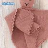 Comforter Baby Security Blankets Knit Newborn Boys Girls Cartoon Sleep Soothe Appease Towel Bibs Soft Toddler Unisex Accessories 5
