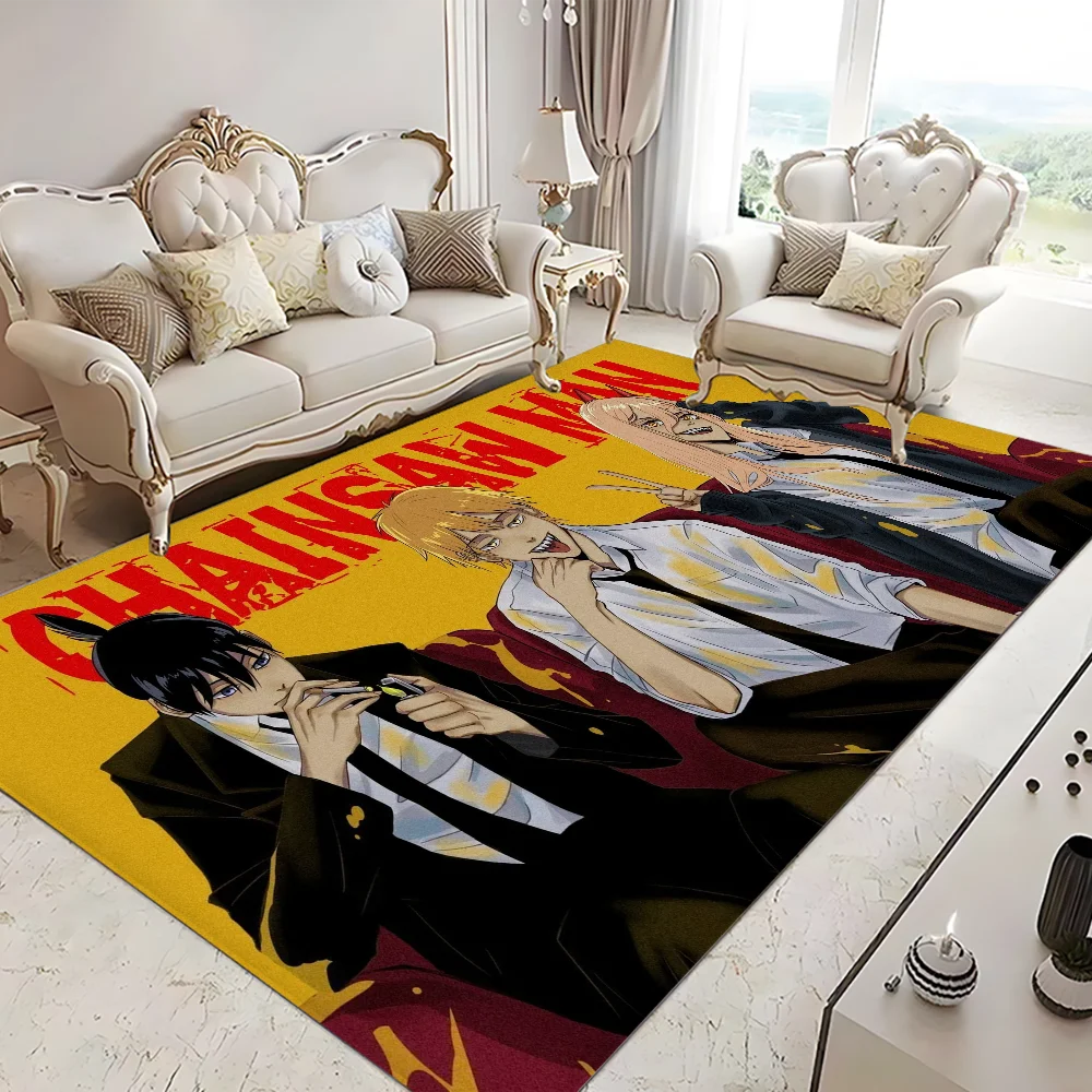 Chainsaw Man Room Mats Nordic Style Home Doormat Bathroom-Toilet Mats Bedroom Hotel Decor Mat 4