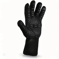 Gants de Barbecue une pièce, mitaines de four résistantes aux hautes températures, 500 à 800 degrés, ignifuges, isolation thermique, pour micro-ondes 6
