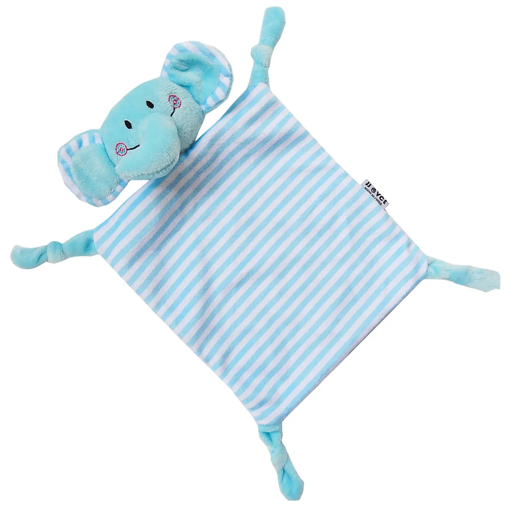 

Одеяло для прорезывания зубов, полотенце для прорезывания зубов, мягкое одеяло для малышей (синий)