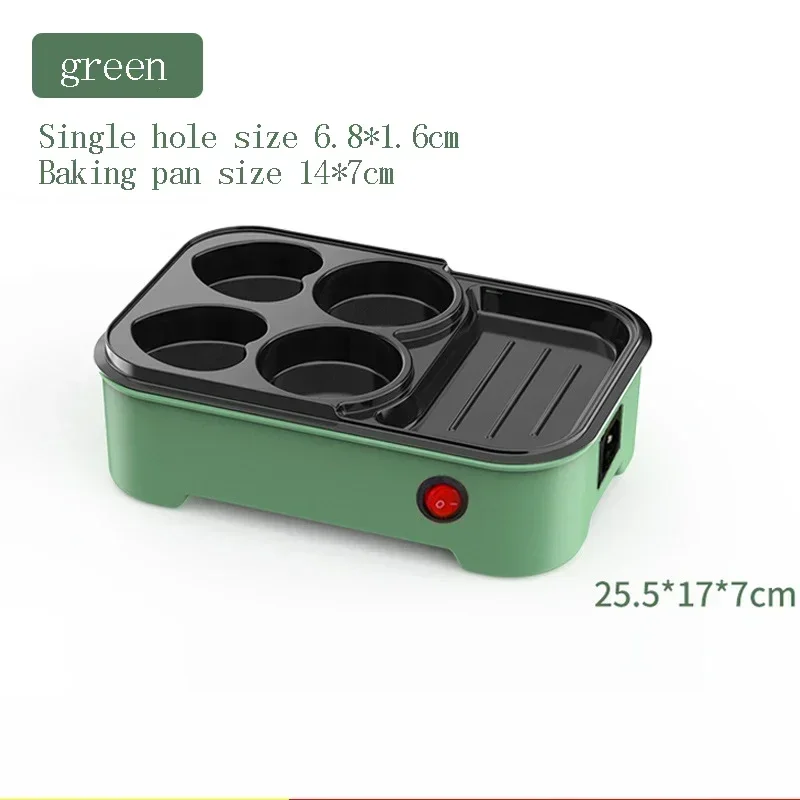 Intelligent Temperature Control Fried Egg Burger Machine Non-Stick Flat Bottom One-Button Frying Pan Breakfast Machine 2