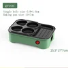 Intelligent Temperature Control Fried Egg Burger Machine Non-Stick Flat Bottom One-Button Frying Pan Breakfast Machine 2