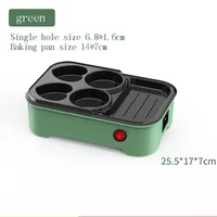 Intelligent Temperature Control Fried Egg Burger Machine Non-Stick Flat Bottom One-Button Frying Pan Breakfast Machine 2