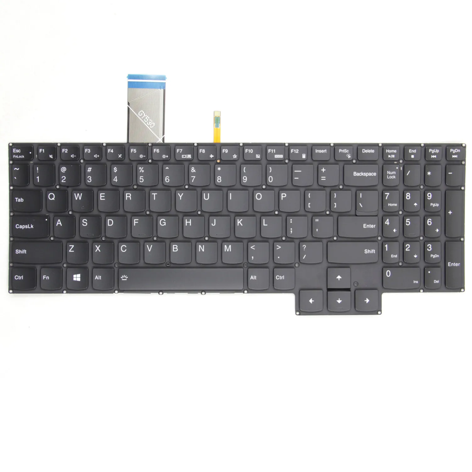 Teclado dos Eua e da Rússia para Lenovo Gaming 315imh05 15arh05 15ach Gy530 Gy550 Gy570 R7000 Y7000 2023 2023 R9000p Y9000p 2023 100 Novo - Imagem 3