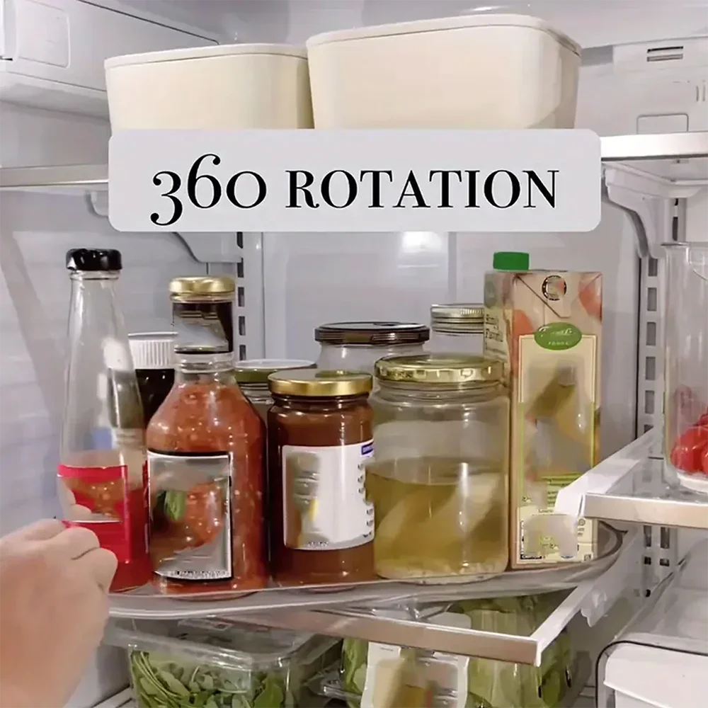 Storage Tray 360-Degree Rotating Kitchen
