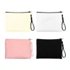 Can DIY Blank Non Customized Teacher/Birthday Gift Make Up Bags Toilet Kit Cosmetic Bag Mini Makeup Pencil Pouch Non-custom 1