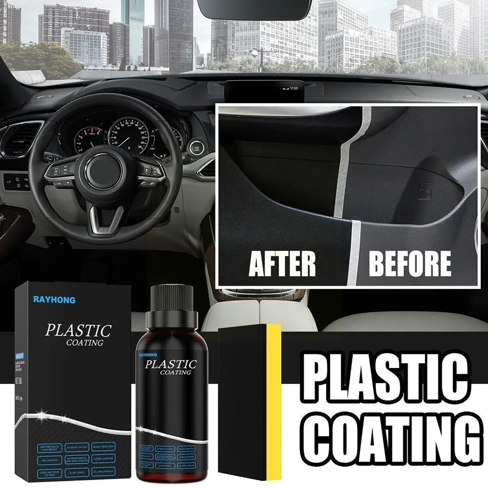

Rayhong Automotive Plastic Refurbishment Agent Car Panel Polishing Dashboard Dust-proof Agent Wax Refurbishment Interior 50 T5Q9