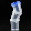 4Pcs Salad Dressing Containers Measuring Cup Set With Threaded Lid Clear Scale Design Leak-Proof Fishing Bait Containers 체커 3