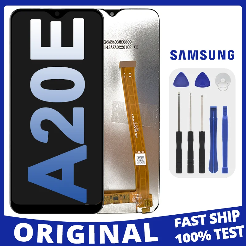 

5.83" Original For Samsung Galaxy A20E A202F A202K LCD Display Touch Screen Replacement Digitizer Assembly