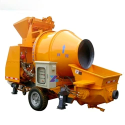 High Quality Concrete Pump Trailer Diesel Power Concrete Pump Truck Mobile Big Concretes Mixer Concrete Pumps for Sale