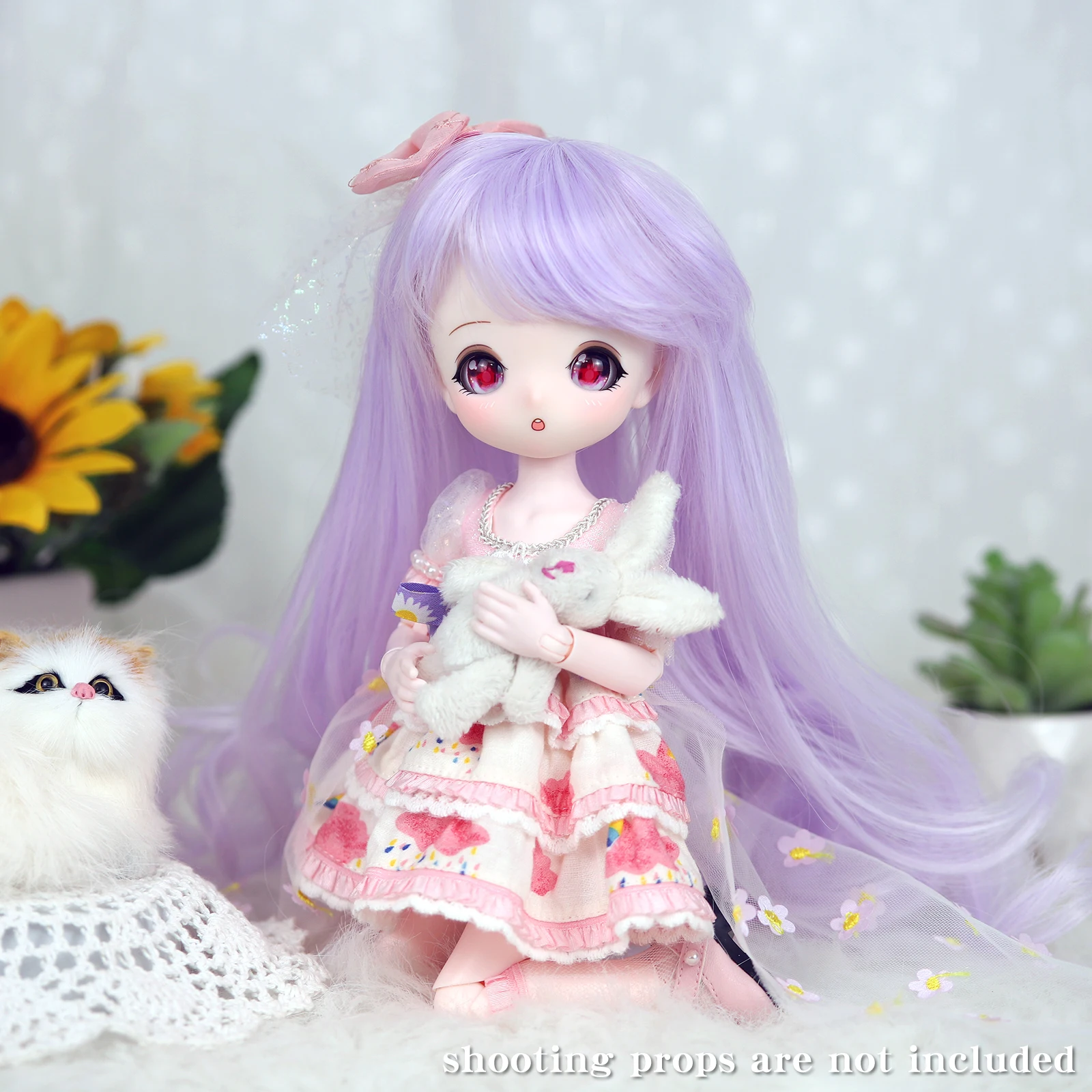 Accessories For DBS Doll 1/4 BJD Dream Fairy Match Girl Resin Anime Figure  Carton Lala Ruru Egg ACGN SD Collection Toy