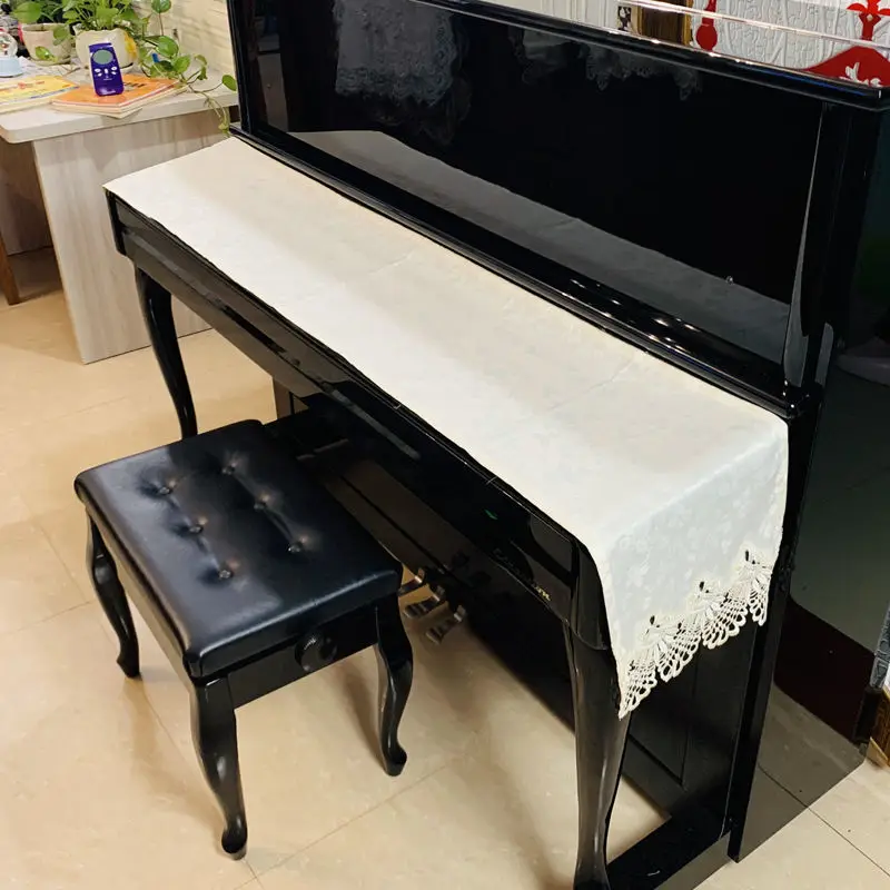 Electronic Piano Keyboard Dust Covers Household Pianos Protective Half Cover Table Flag TV Cabinet Multipurpose Dirt Resistant
