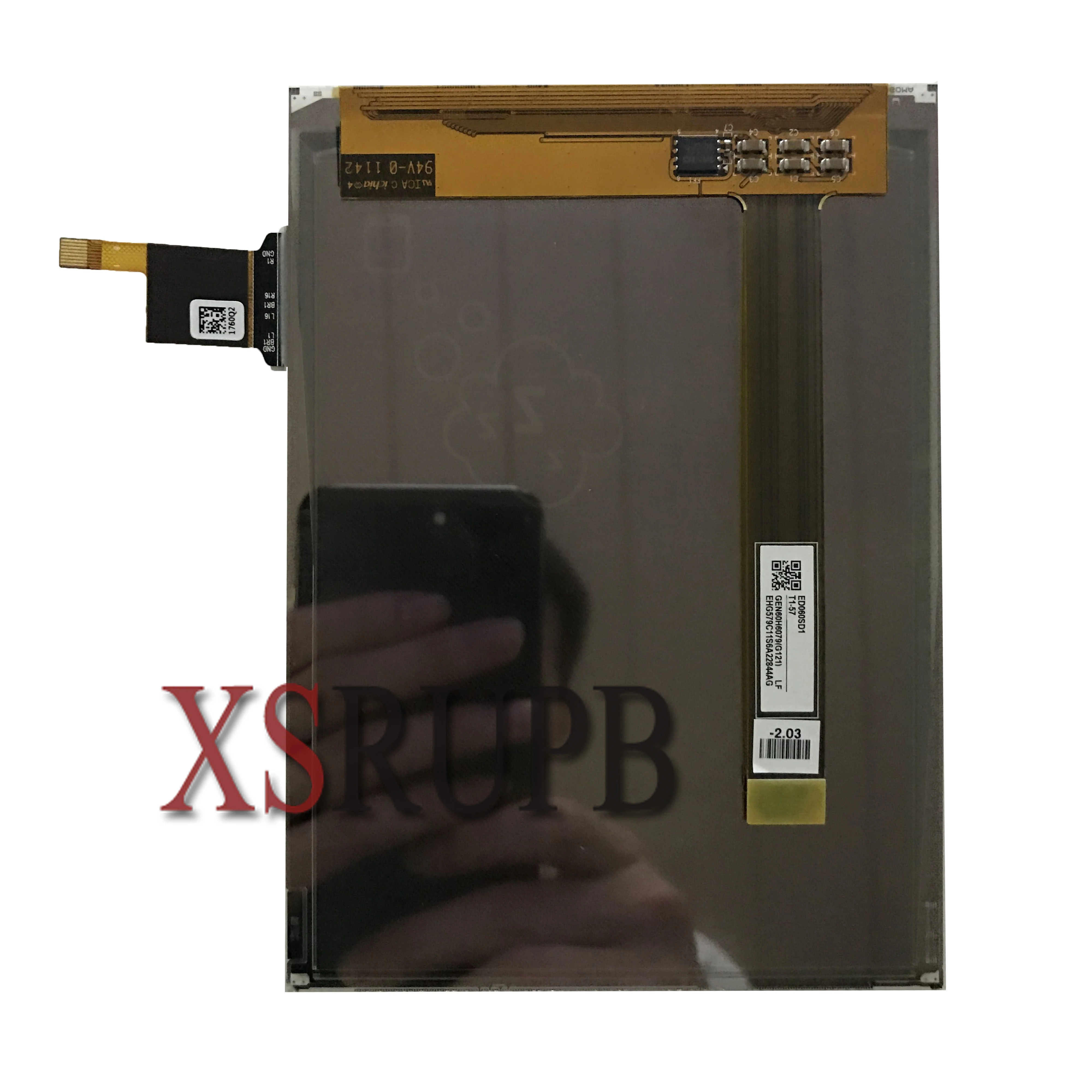 Polegada Tela Lcd para Pocketbook 625 Tela de Toque Básica sem Retroiluminação Ebook Leitor Ed060sd1 100 Novo - Imagem 2