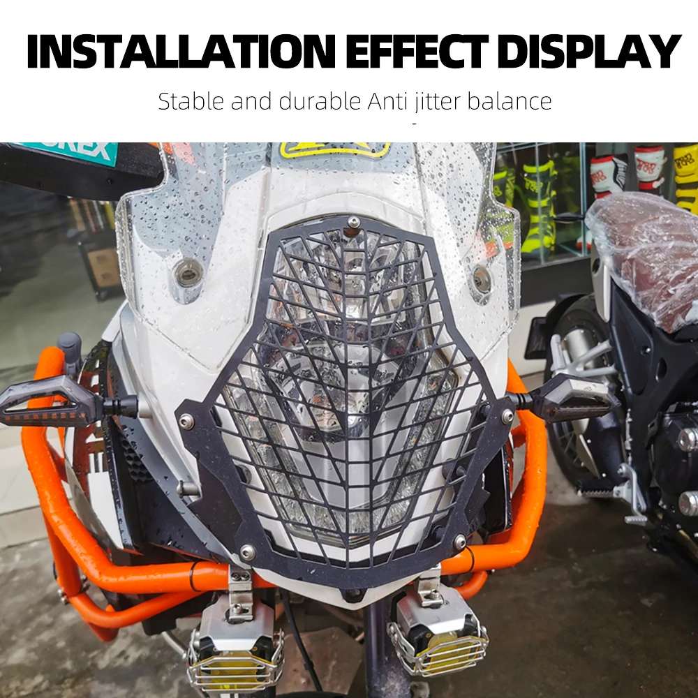 マサ出品　グリル・ヘッドライト オートバイのヘッドライトグリル に適合するF900GS に適合するADV に