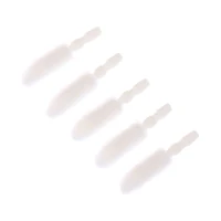 100 Pcs Disposable Cosmetic Makeup Lip Brush Cotton Head Makeup Cosmetic Tool Eyeshadow Lip Gloss Tools Makeup Brush Head 1