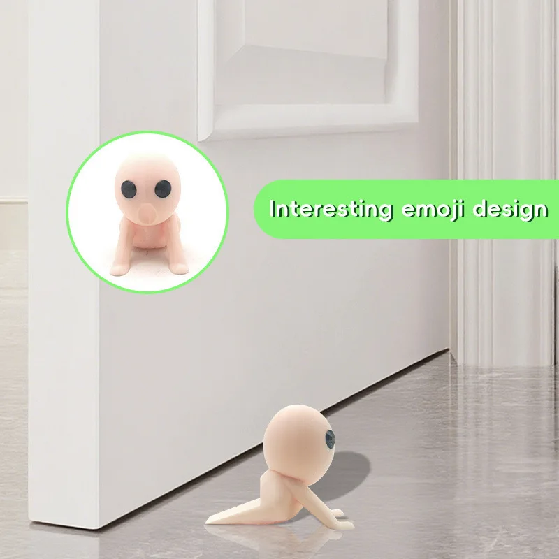 Creative Mini Door Stopper Anti-Pinch Handy Room Door Holder Portable Safety Fixer