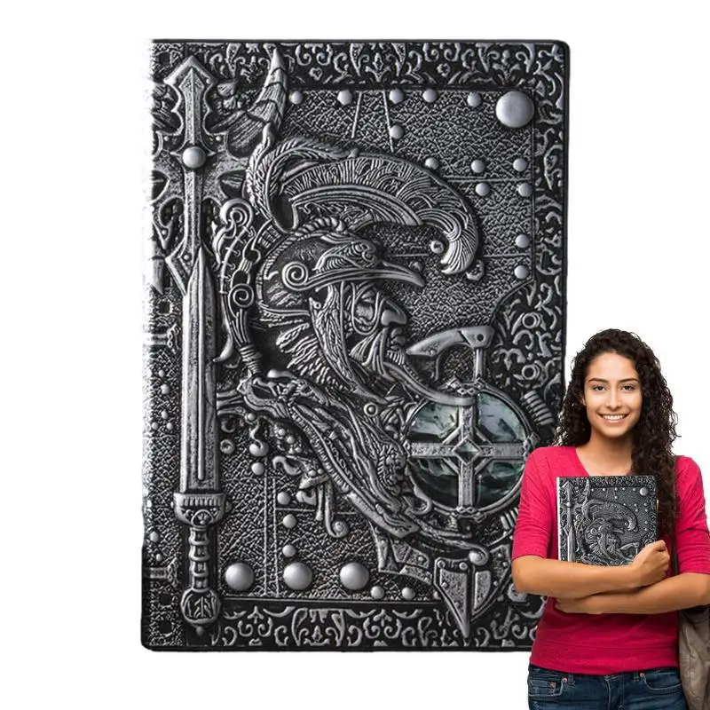 

Дневник ретро блокнот A5, тисненые блокноты в европейском стиле, цветной Дневник для праздничного подарка, портативный блокнот для записей, работы