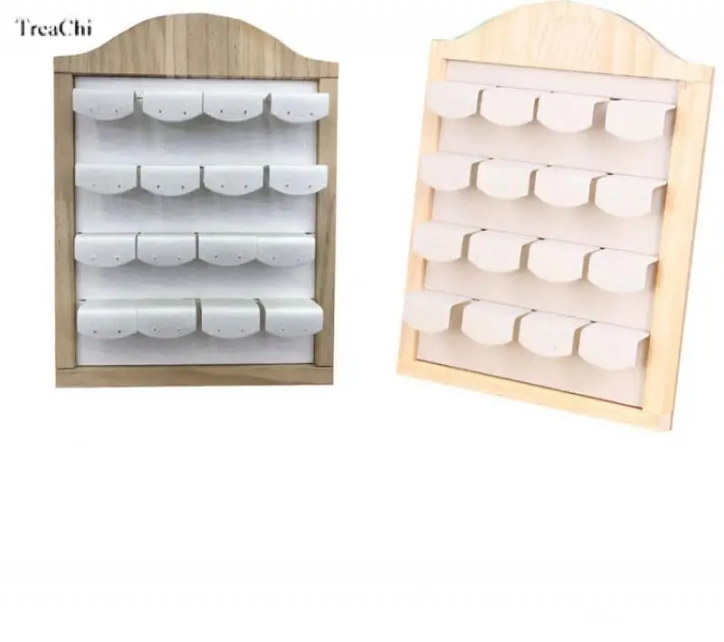 Solid Wood Earrings Display Rack Earrings Studs Earrings Storage Rack Jewelry Window Display Rack Jewelry Display Rack