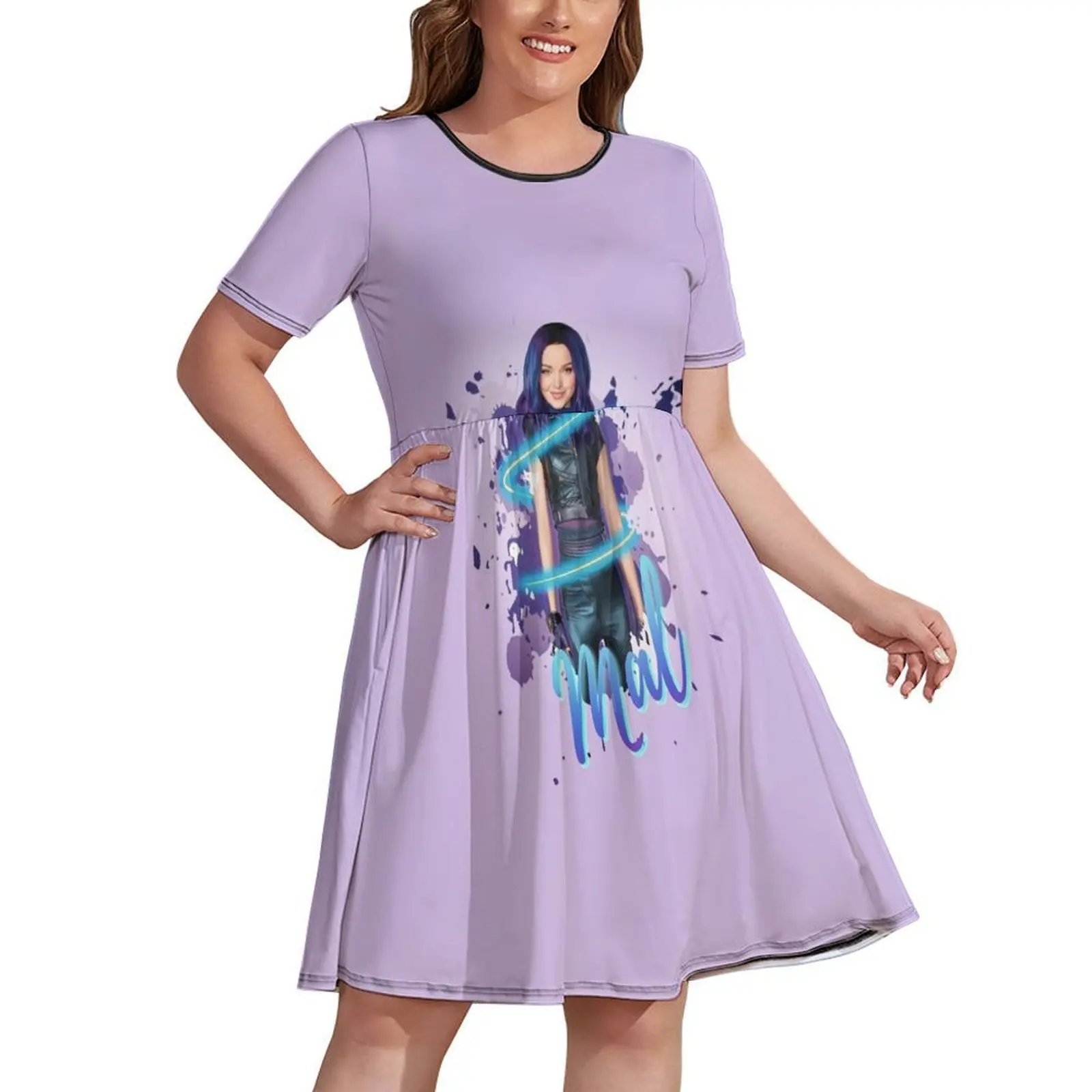 

Mal - Descendants 3 Dress clothes dresses for woman Long dress woman Prom gown