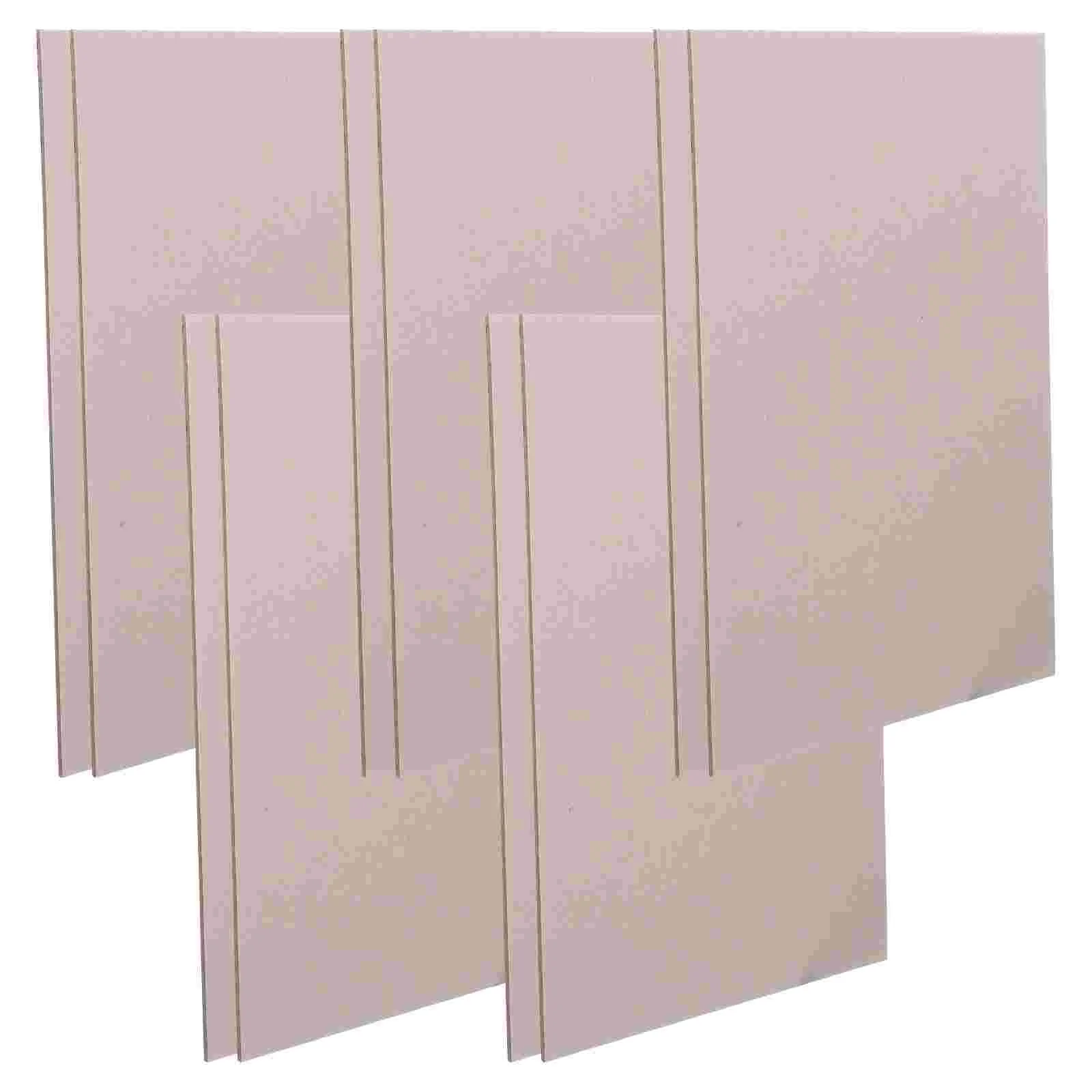 10 Pcs Cardboard Paperboard for Kids Book Cases Craft Supplies Kid's Paper-cutting DIY Painting Cards Making Child Oil a3 a4 paper cards thick white cardboard paper cutting sketching diy craft business card making printing cardboard 80g 450g