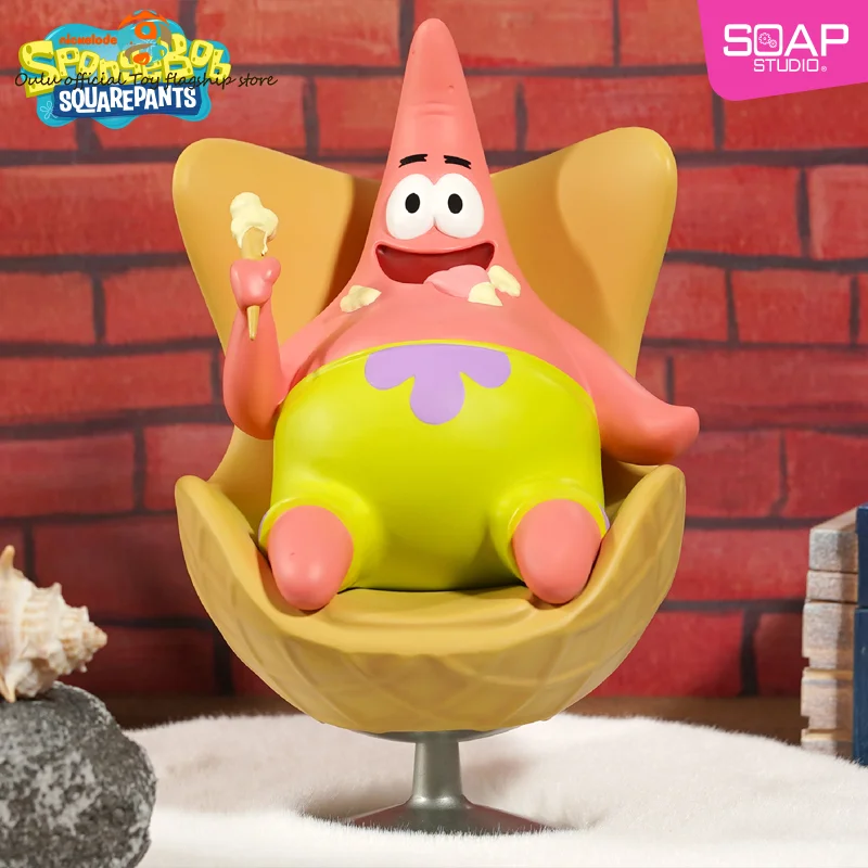 

Soap Studio Spongebob Squarepants Anime Figurine Spongebob Patrick Star Squidward Action Figure Cute Room Decor Birthday Gift