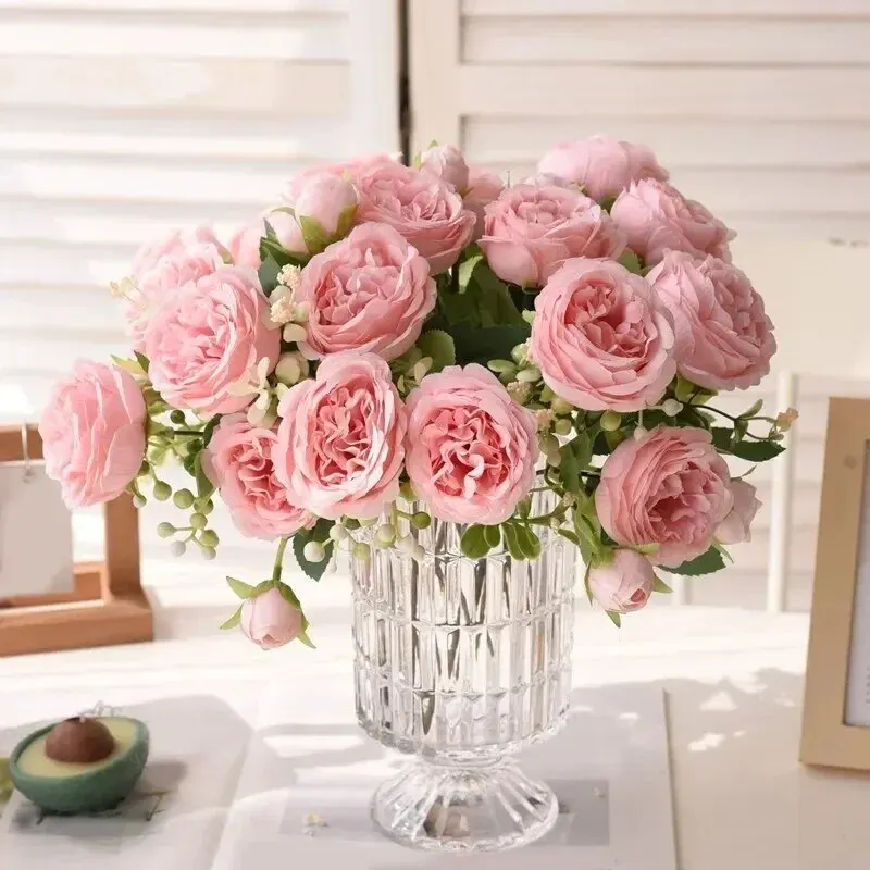 Artificial Flower Bouquet Silk Home Decoration